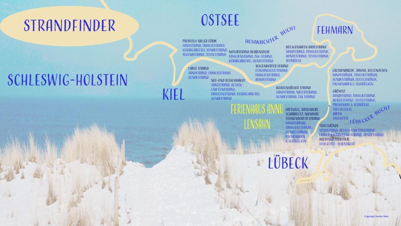 Ferienhaus Annu Lensahn Kültér fotó